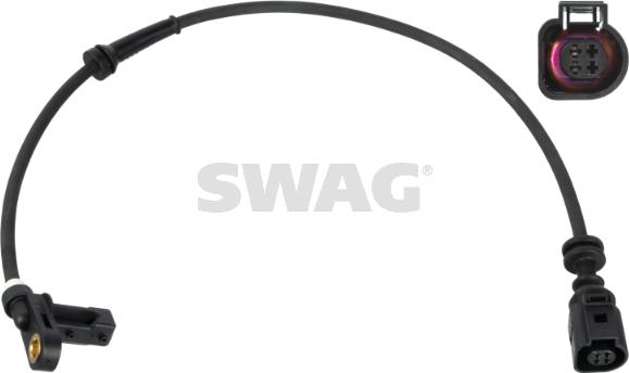 Swag 33 10 1316 - Датчик ABS, частота вращения колеса autospares.lv