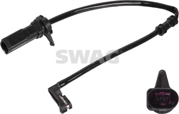 Swag 33 10 1385 - Сигнализатор, износ тормозных колодок autospares.lv