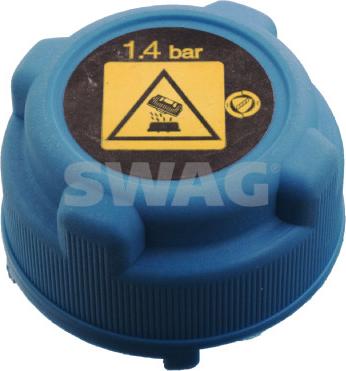 Swag 33 10 8928 - Крышка, резервуар охлаждающей жидкости autospares.lv