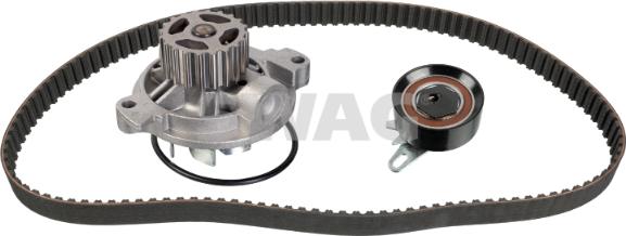 Swag 33 10 3639 - Водяной насос + комплект зубчатого ремня ГРМ autospares.lv