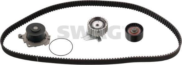 Swag 33 10 3625 - Водяной насос + комплект зубчатого ремня ГРМ autospares.lv