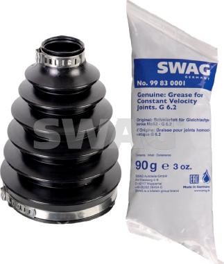 Swag 33 10 3311 - Пыльник, приводной вал autospares.lv