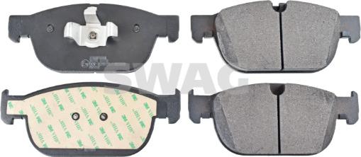 Swag 33 10 7177 - Тормозные колодки, дисковые, комплект autospares.lv