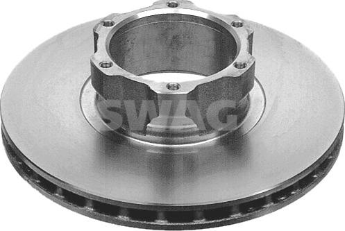 Swag 33 10 7364 - Тормозной диск autospares.lv