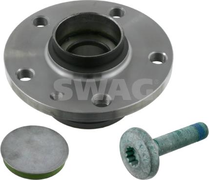 Swag 32 92 3320 - Подшипник ступицы колеса, комплект autospares.lv