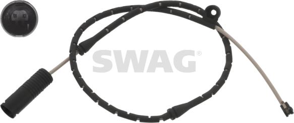 Swag 20 91 8559 - Сигнализатор, износ тормозных колодок autospares.lv