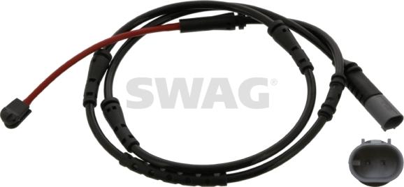 Swag 20 93 9141 - Сигнализатор, износ тормозных колодок autospares.lv