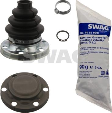 Swag 20 93 6550 - Пыльник, приводной вал autospares.lv