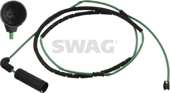 Swag 20 93 6033 - Сигнализатор, износ тормозных колодок autospares.lv