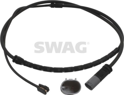 Swag 20 93 7158 - Сигнализатор, износ тормозных колодок autospares.lv