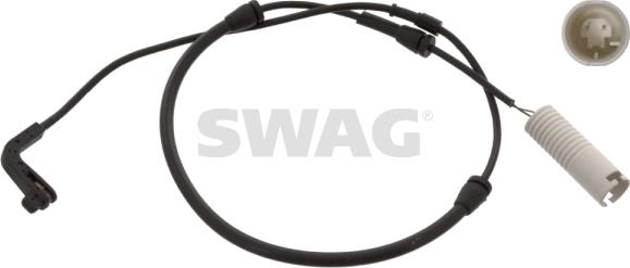 Swag 20 92 3121 - Сигнализатор, износ тормозных колодок autospares.lv