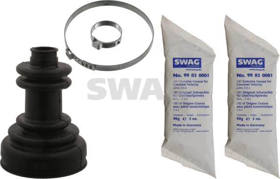 Swag 70 91 4299 - Пыльник, приводной вал autospares.lv