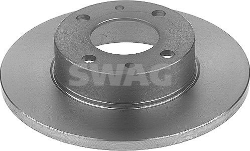Swag 70 91 0616 - Тормозной диск autospares.lv
