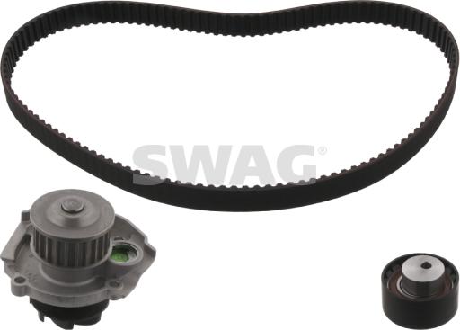 Swag 70 93 2745 - Водяной насос + комплект зубчатого ремня ГРМ autospares.lv