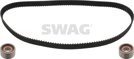 Swag 70 92 9393 - Комплект зубчатого ремня ГРМ autospares.lv