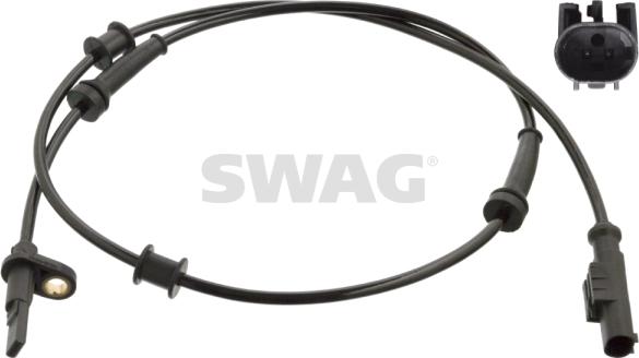 Swag 70 10 6705 - Датчик ABS, частота вращения колеса autospares.lv