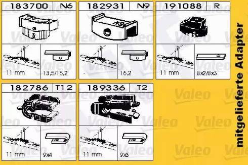 SWF 132500 - Щетка стеклоочистителя autospares.lv