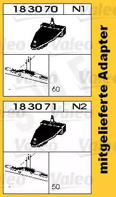 SWF 132501 - Щетка стеклоочистителя autospares.lv