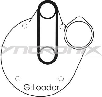 SYNCRONIX SY1060N - Зубчатый ремень ГРМ autospares.lv