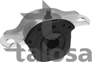 Talosa 57-08548 - Сайлентблок, рычаг подвески колеса autospares.lv