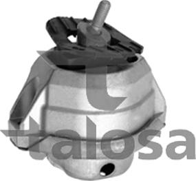 Talosa 61-09439 - Подушка, опора, подвеска двигателя autospares.lv