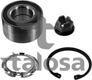 Talosa 80-VW-0113 - Подшипник ступицы колеса, комплект autospares.lv