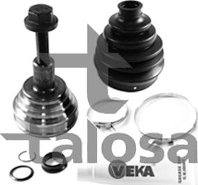 Talosa 77-AD-1032 - Шарнирный комплект, ШРУС, приводной вал autospares.lv