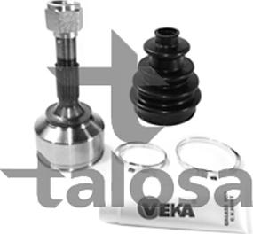 Talosa 77-CT-1045 - Шарнирный комплект, ШРУС, приводной вал autospares.lv