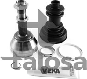 Talosa 77-CT-1012 - Шарнирный комплект, ШРУС, приводной вал autospares.lv