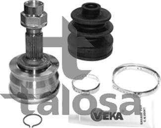 Talosa 77-FI-1107 - Шарнирный комплект, ШРУС, приводной вал autospares.lv