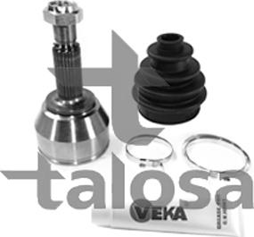 Talosa 77-PT-FD-1007 - Шарнирный комплект, ШРУС, приводной вал autospares.lv