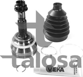 Talosa 77-TO-1070A - Шарнирный комплект, ШРУС, приводной вал autospares.lv