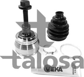 Talosa 77-VW-1054A - Шарнирный комплект, ШРУС, приводной вал autospares.lv