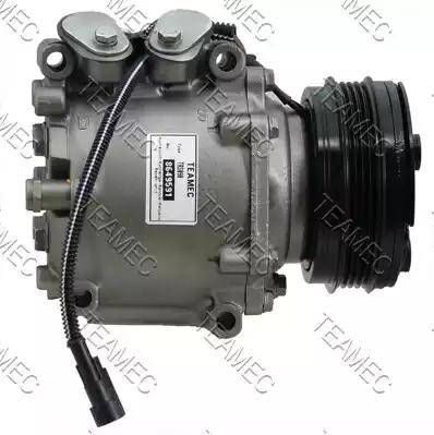 Teamec 8649591 - Компрессор кондиционера autospares.lv