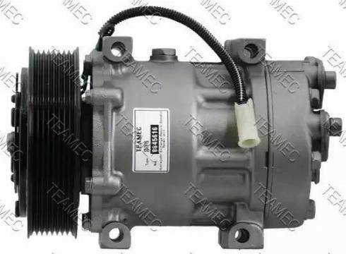 Teamec 8645616 - Компрессор кондиционера autospares.lv