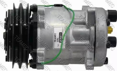 Teamec 8645611 - Компрессор кондиционера autospares.lv