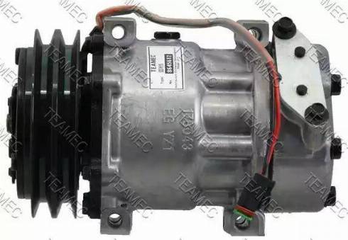 Teamec 8645612 - Компрессор кондиционера autospares.lv