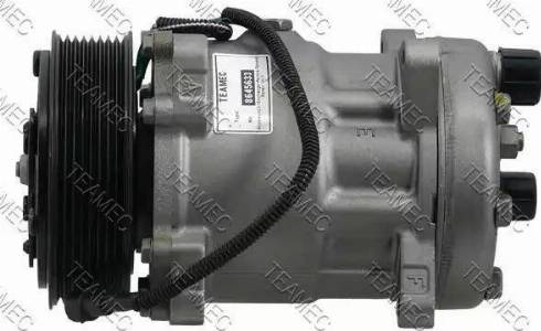 Teamec 8645633 - Компрессор кондиционера autospares.lv