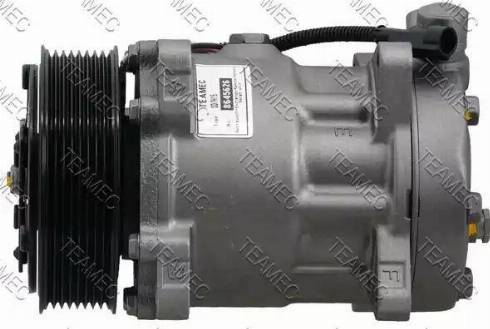 Teamec 8645626 - Компрессор кондиционера autospares.lv