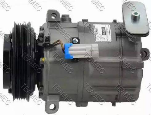 Teamec 8646019 - Компрессор кондиционера autospares.lv