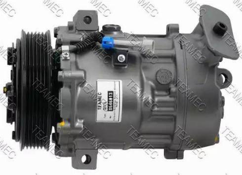 Teamec 8646013 - Компрессор кондиционера autospares.lv