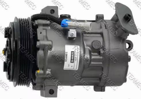 Teamec 8646025 - Компрессор кондиционера autospares.lv