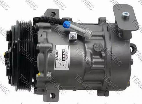 Teamec 8646020 - Компрессор кондиционера autospares.lv