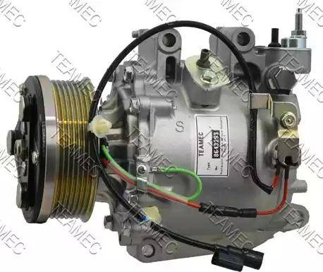 Teamec 8643293 - Компрессор кондиционера autospares.lv