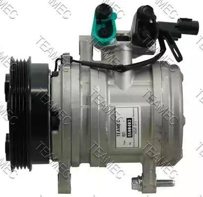 Teamec 8600403 - Компрессор кондиционера autospares.lv