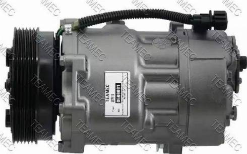 Teamec 8600081 - Компрессор кондиционера autospares.lv