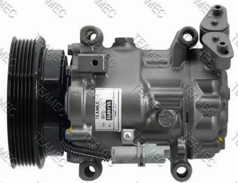 Teamec 8600195 - Компрессор кондиционера autospares.lv