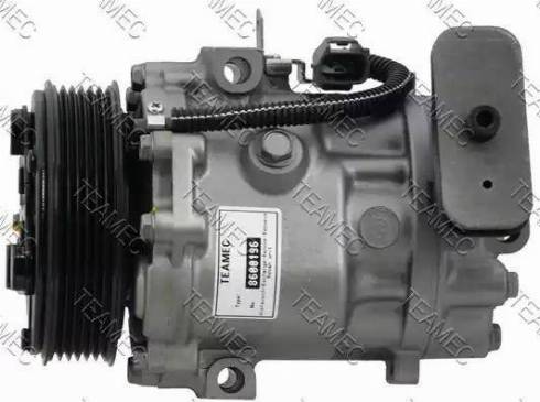 Teamec 8600196 - Компрессор кондиционера autospares.lv