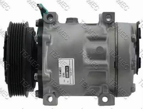 Teamec 8600163 - Компрессор кондиционера autospares.lv