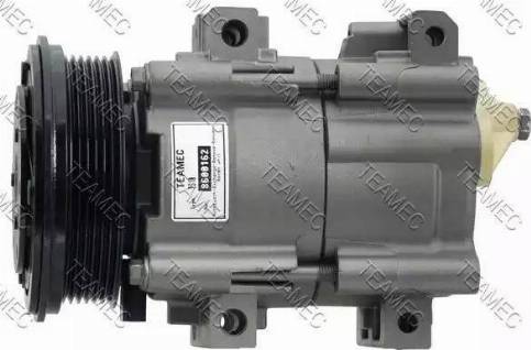 Teamec 8600162 - Компрессор кондиционера autospares.lv